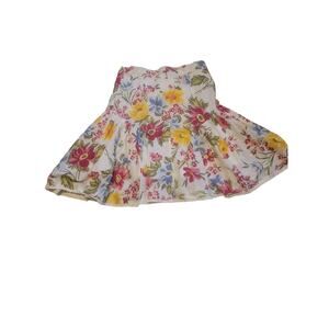Vintage Whimsy Cottage Floral Cowgirl Skirt Size Small